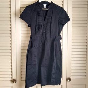 3 for $25! H&M Black Button Up Women's Dress, 14
